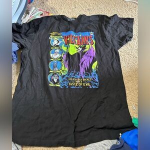 Disney Villains Comic Book Tshirt